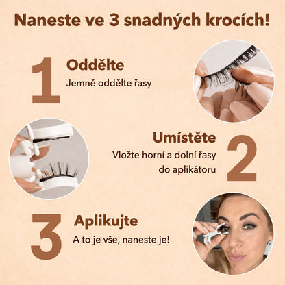 Naneste ve 3 snadných krocích