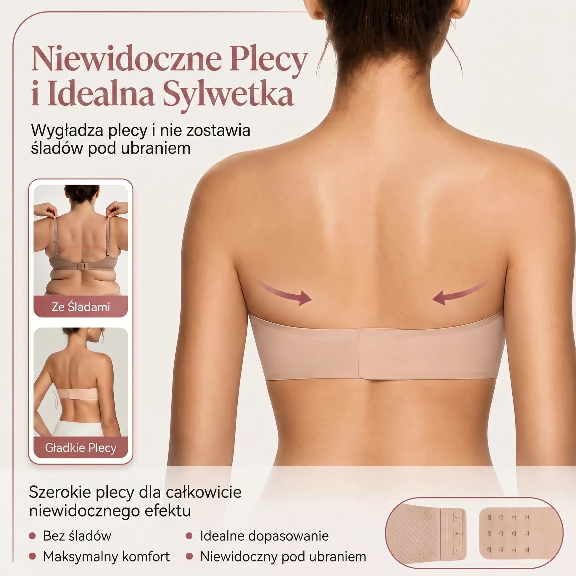 Niewidoczne plecy i idealna sylwetka
