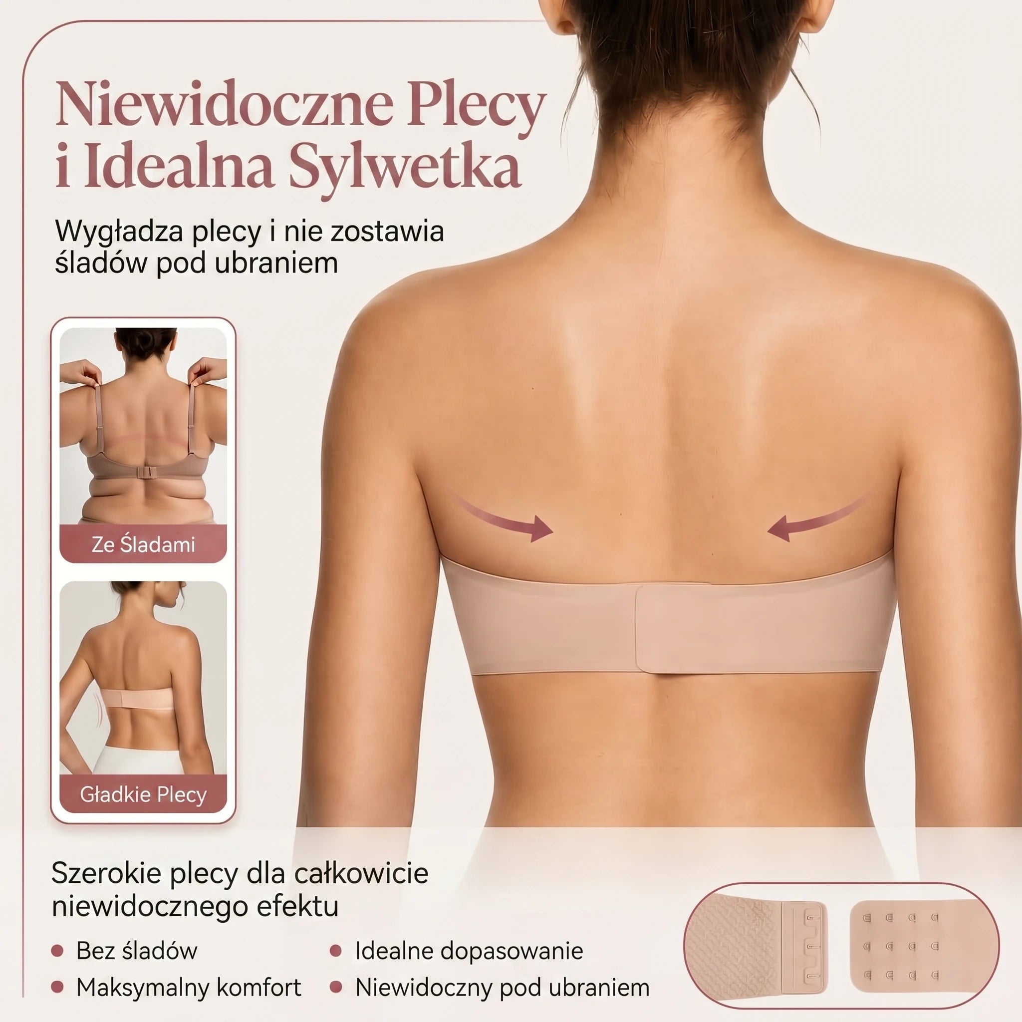 Niewidoczne plecy i idealna sylwetka