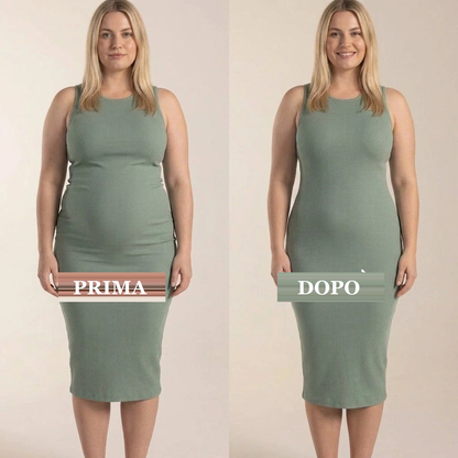 Prima e dopo - silhouette piu definita