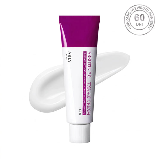 Krem Arbutyna 7% + Kwas Traneksamowy 4% Aria Paris 50 ml