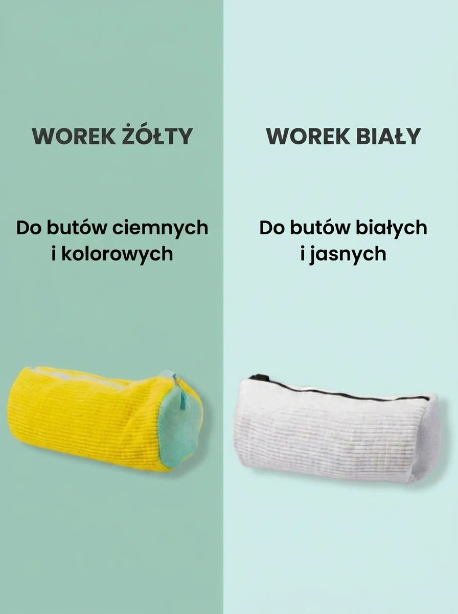 Worek żółty i biały