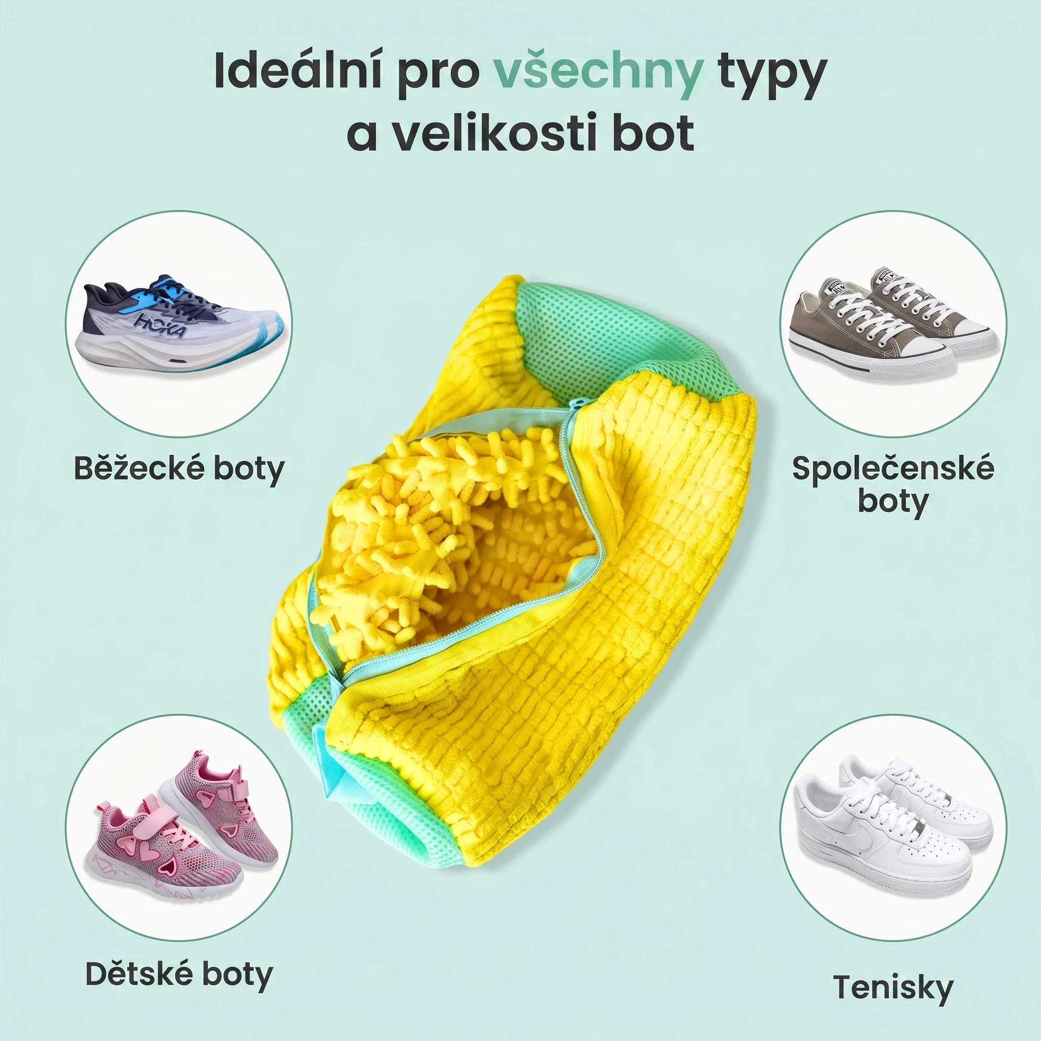 Ideální pro všechny typy a velikosti bot