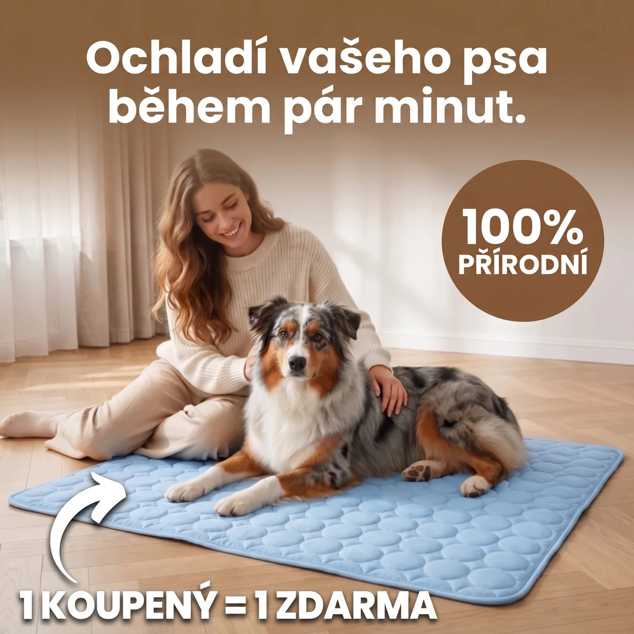 Ochladí vašeho psa během pár minut